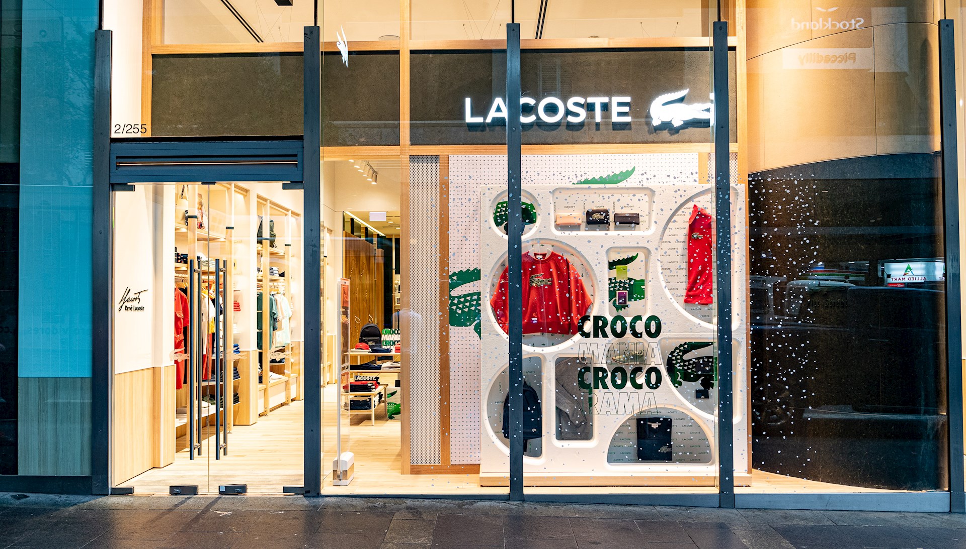 lacoste pitt street